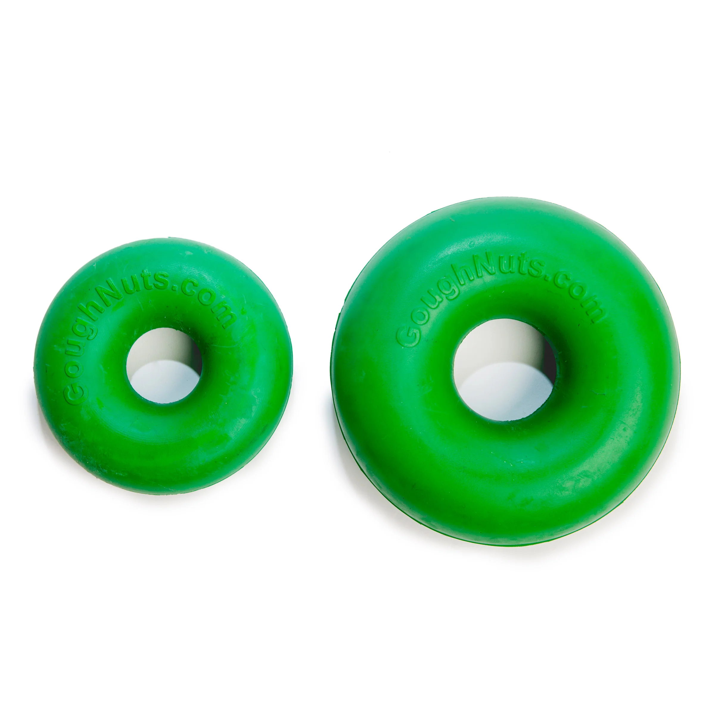 Green Ring Guaranteed-Tough Rubber Dog Toy (Made in the USA) - Image 4
