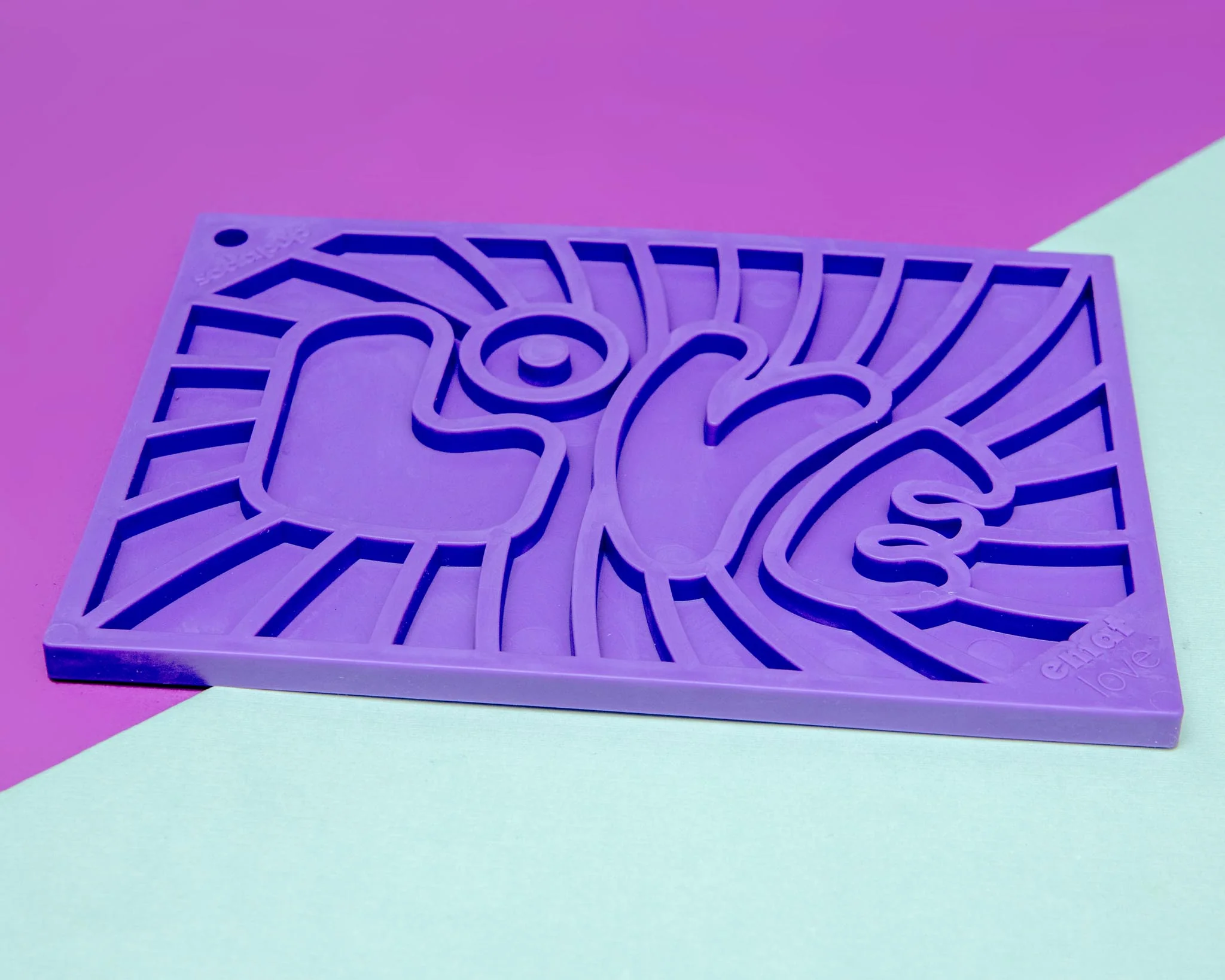 Groovy Love Enrichment Lick Mat (Made in the USA) - Image 2