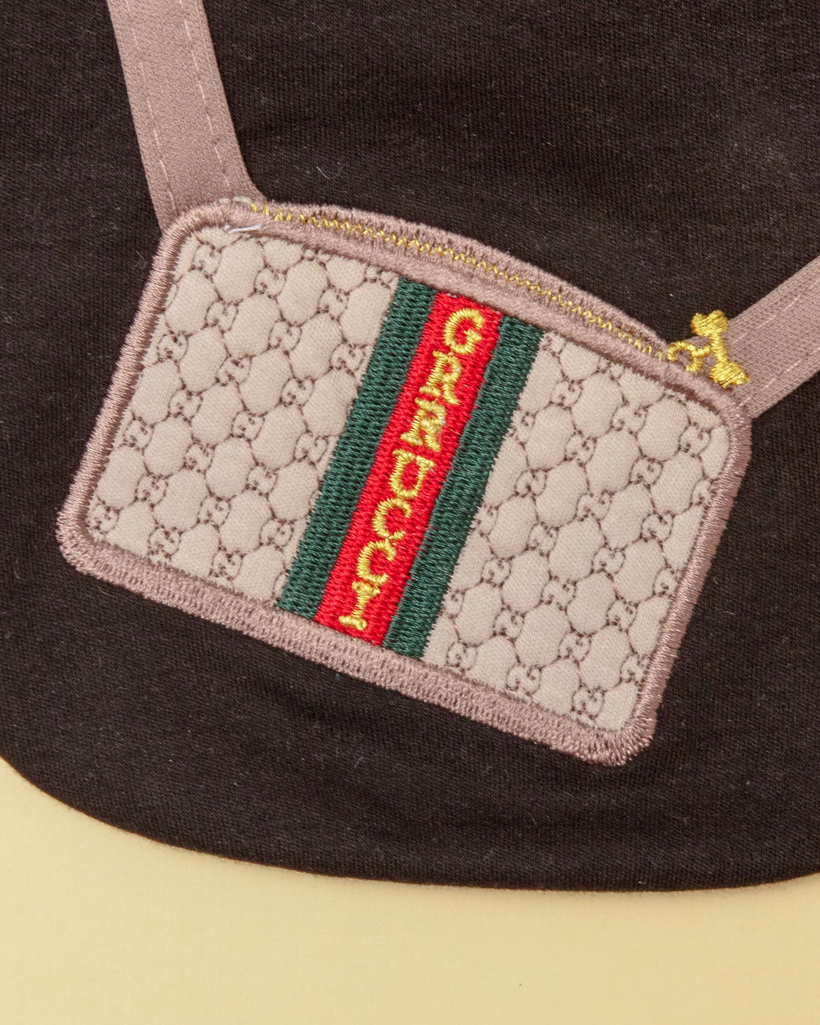 Growling Grrucci Crossbody Bag Dog Tee (Made in Peru) (FINAL SALE) - Image 3