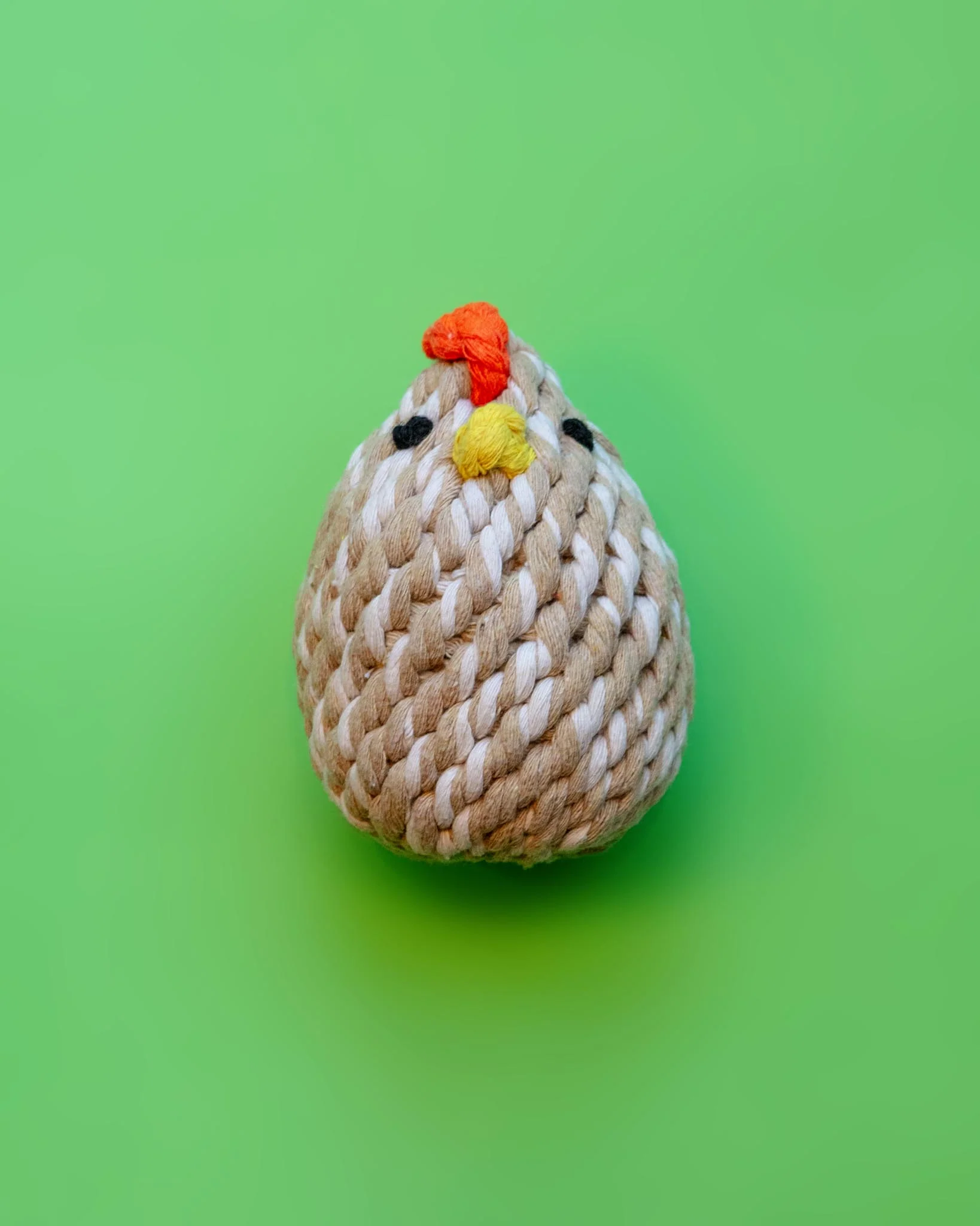 Gugu the Farm Chicken Rope Dog Toy