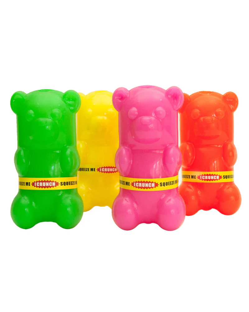 Gummy Bear Crunch Dog Toy (Made in the USA) - Image 3