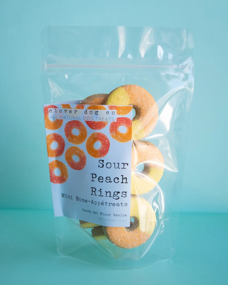 Gummy Peach Ring Dog Biscuits (FINAL SALE) - Image 3