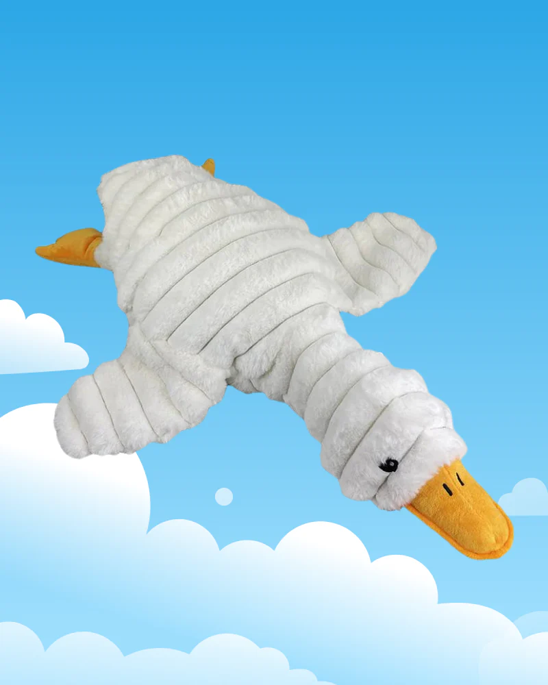 Gus the Goose Plush Squeaky Dog Toy - Image 3