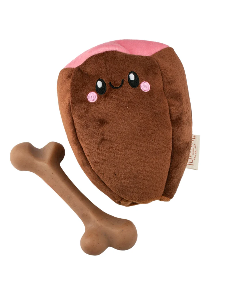 Ham Bone 2-in-1 Dog Bacon Chew Toy (FINAL SALE) - Image 3