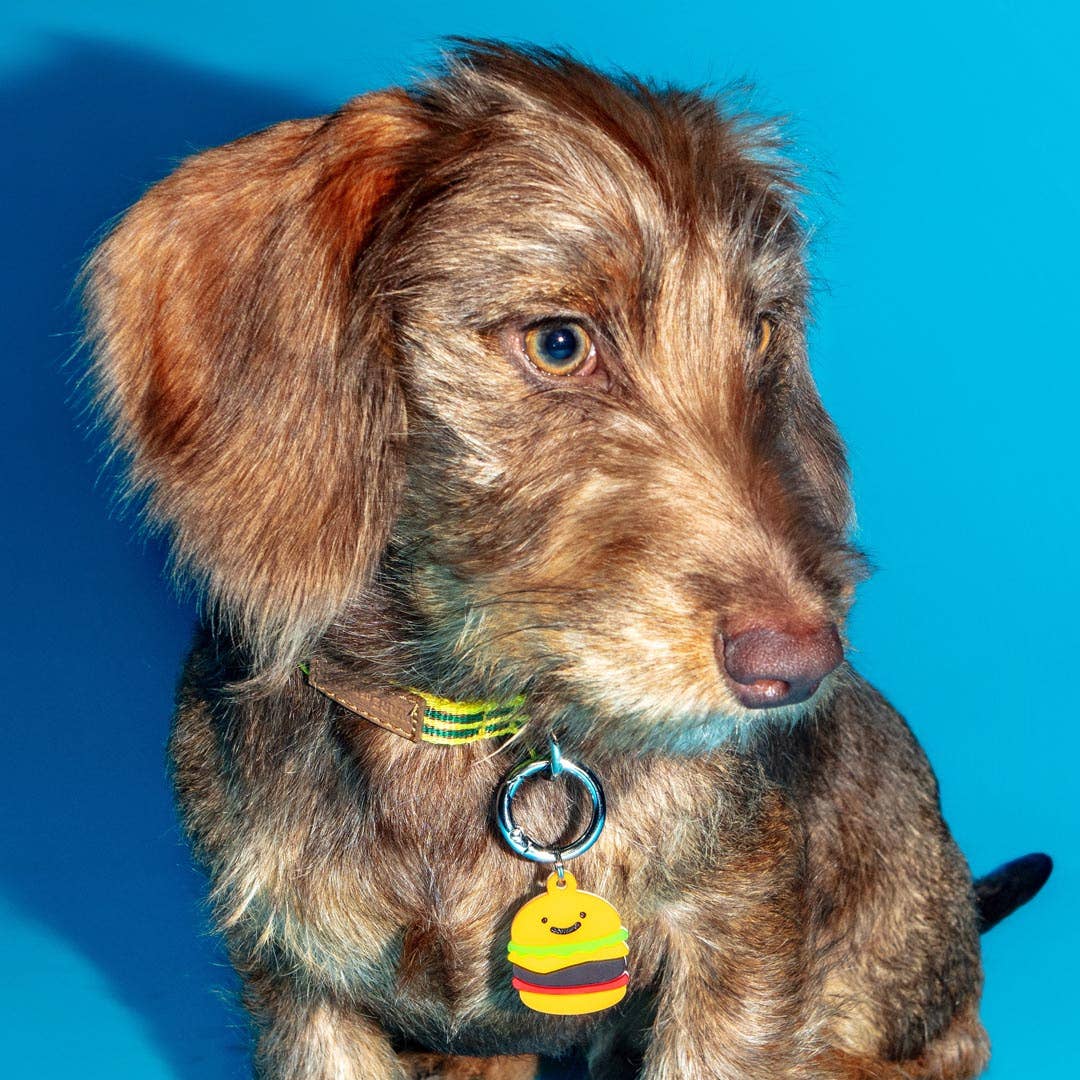 Hamburger Dog Collar Charm - Image 3
