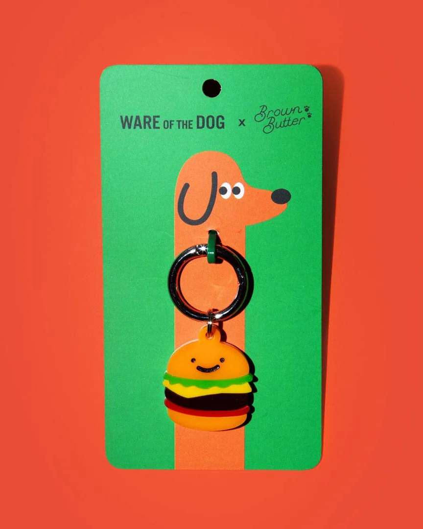 Hamburger Dog Collar Charm - Image 4