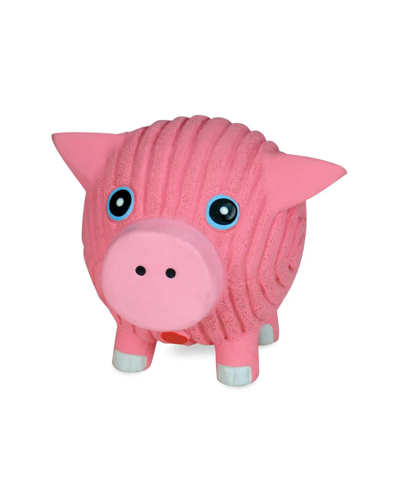 Hamlet the Pig Ruff-Tex® Squeaky Dog Toy - Image 5