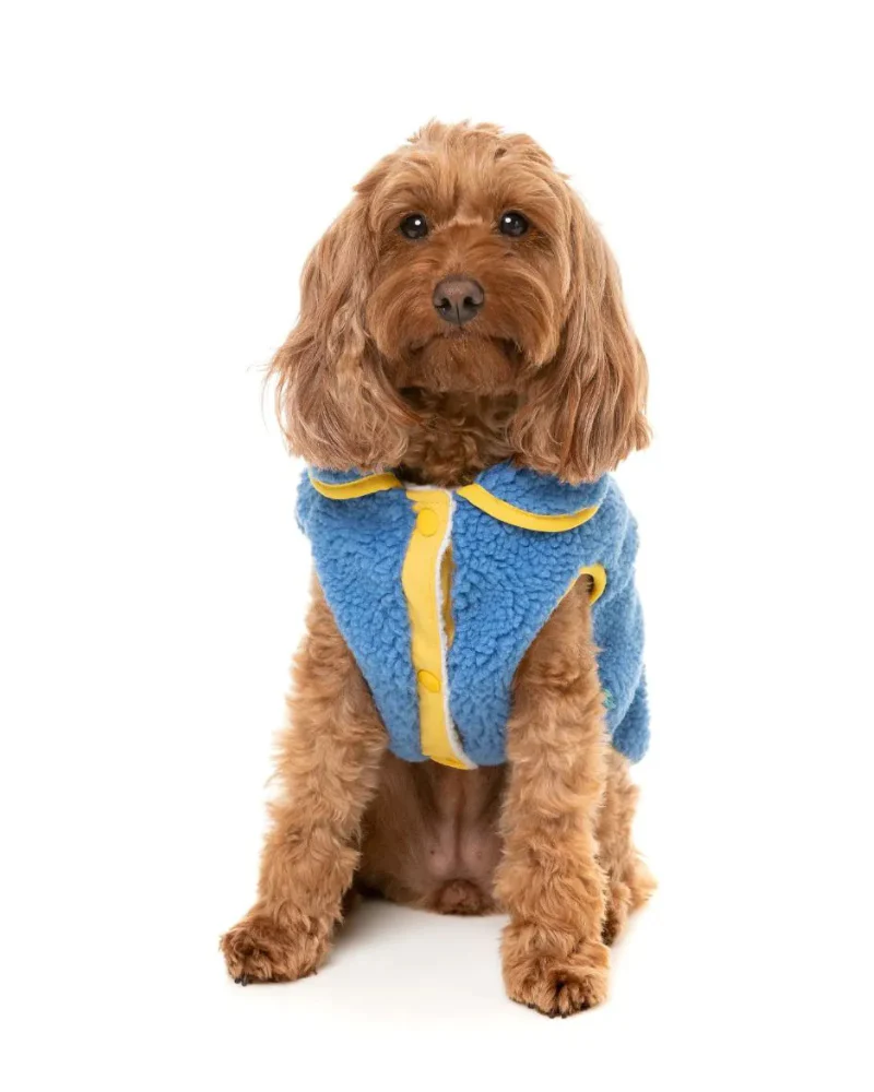 Hana Dog Jacket in Blue (FINAL SALE) - Image 5