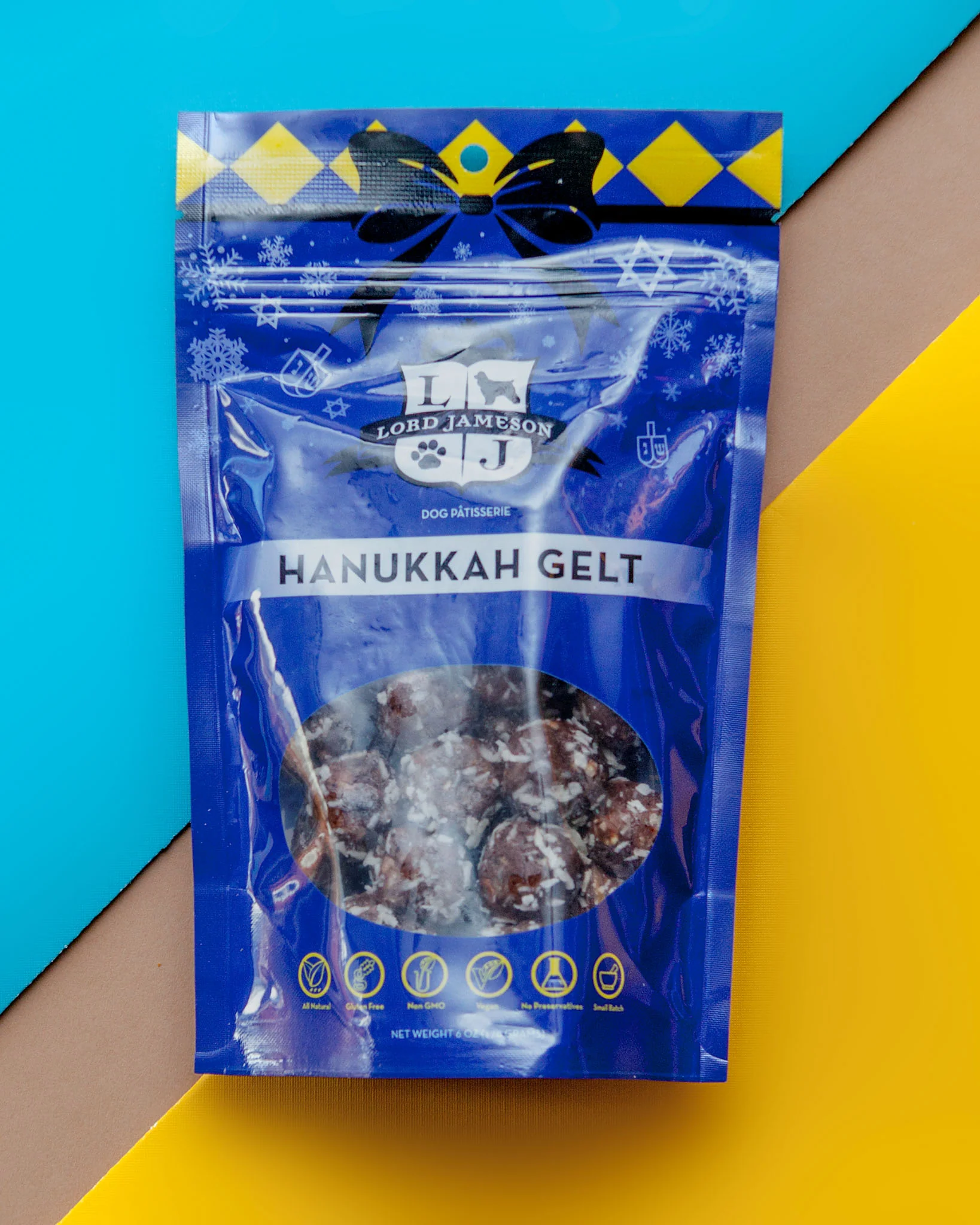 Hanukkah Gelt Dog Treats