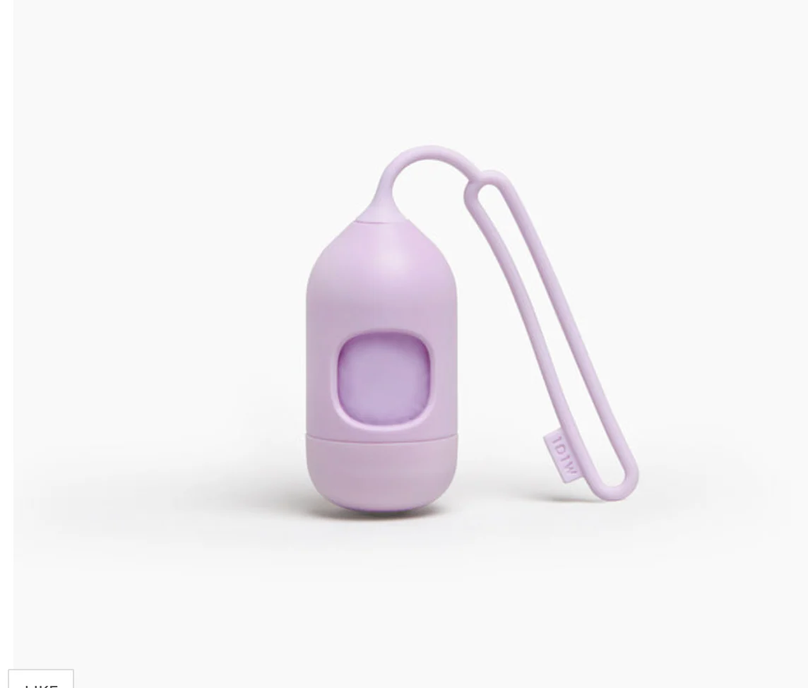 Poo Bag Holder in Lilac (FINAL SALE)