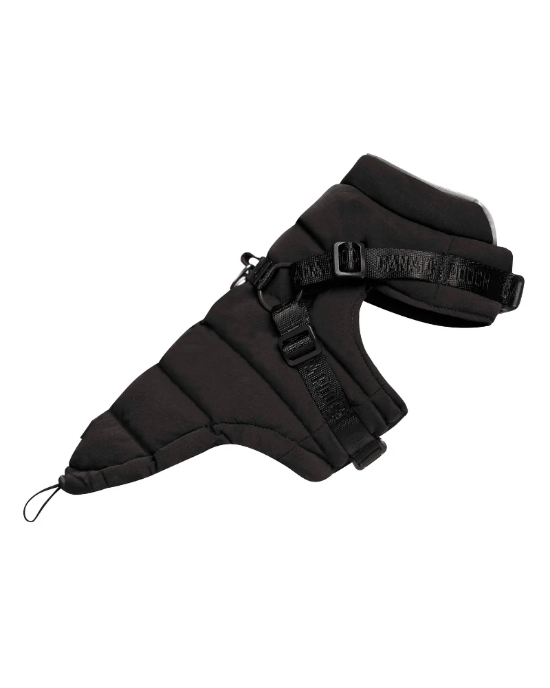 Harness Puffer Dog Jacket in Black (FINAL SALE) - Image 3