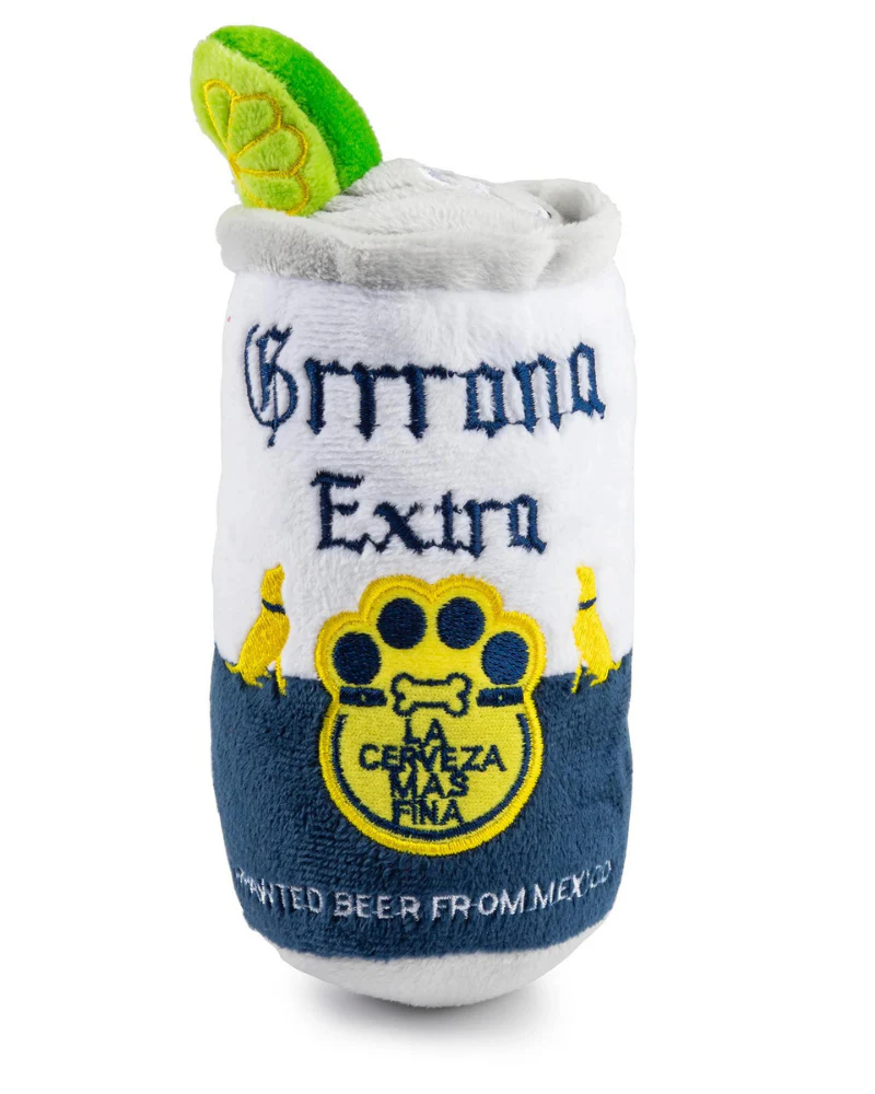 Grrrona Beer Can Squeaky Plush Dog Toy - Image 5