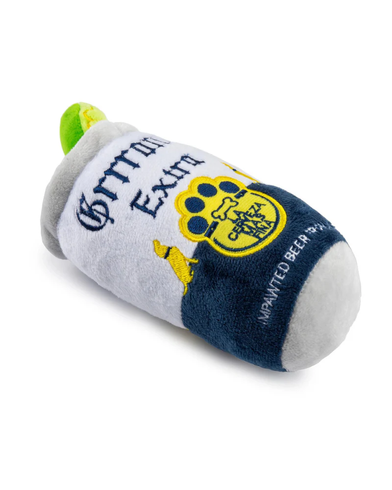 Grrrona Beer Can Squeaky Plush Dog Toy - Image 7