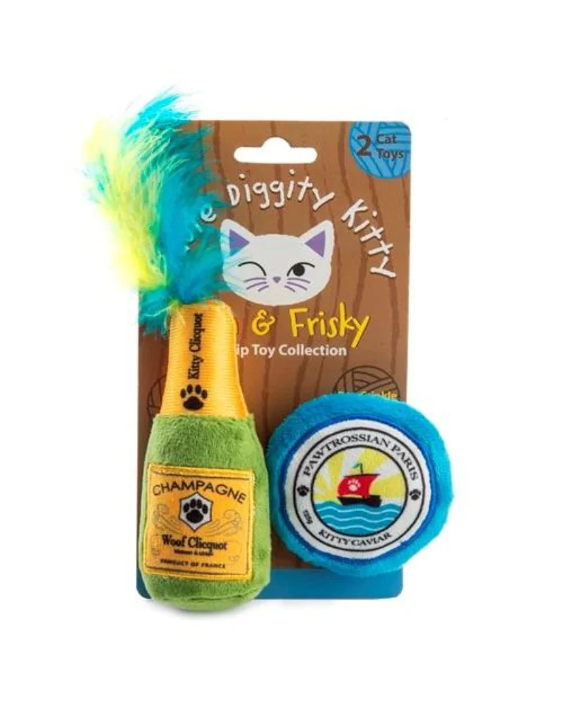 Kitty Clicquot Catnip Toy (2-Pack)