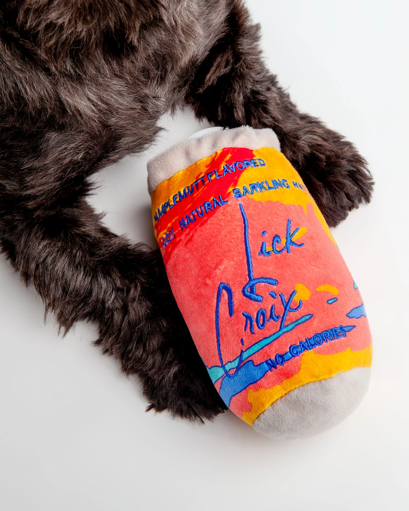 Lick Croix Barkling Water Plush Dog Toy in Pamplemutt - Image 2