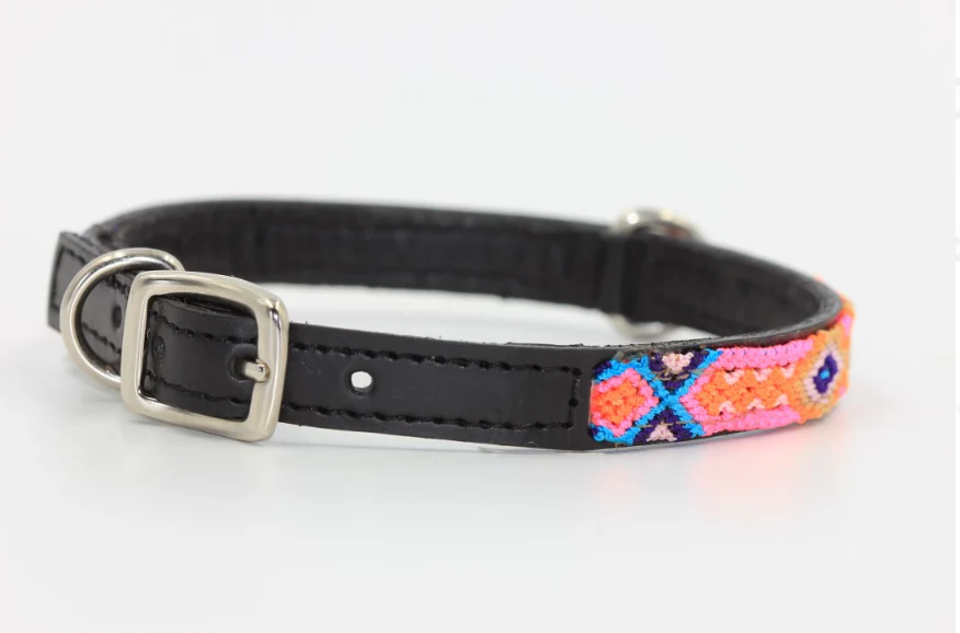 HEKA PET | Coral Leather Collar - Image 3