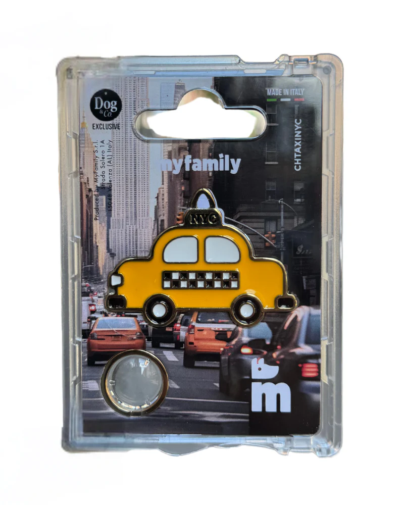 Hey Taxi Custom NYC Cab Pet ID Tag (Dog & Co. Exclusive) - Image 4