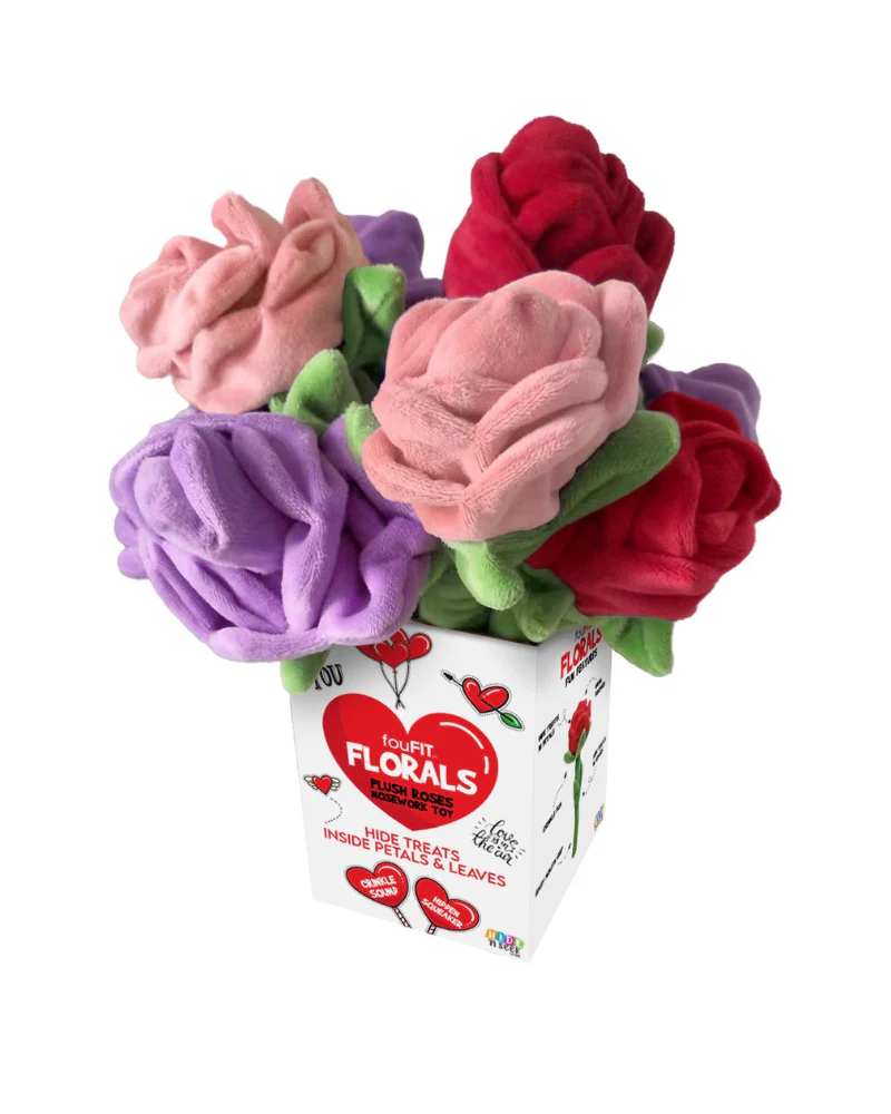 Hide 'N Seek Rose Plush Dog Toy - Image 14