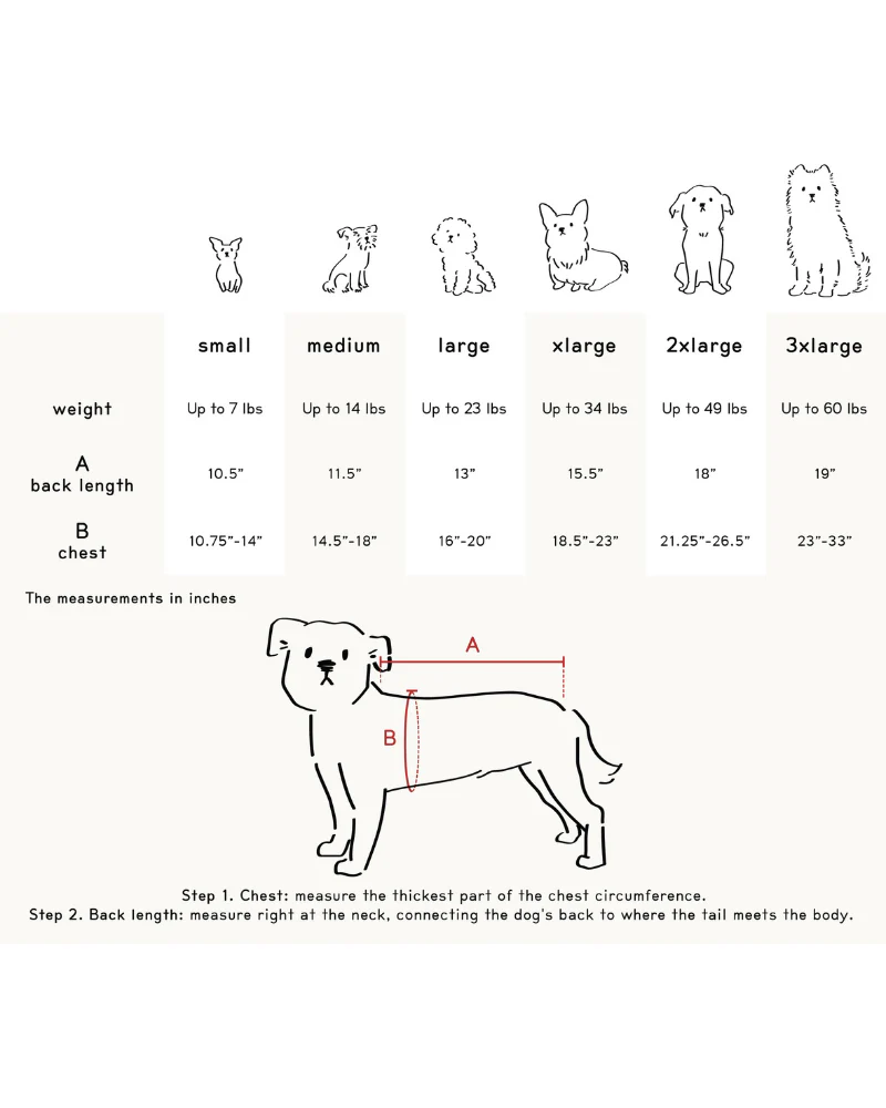High-Neck Dog Onesie in Beige (FINAL SALE) - Image 9