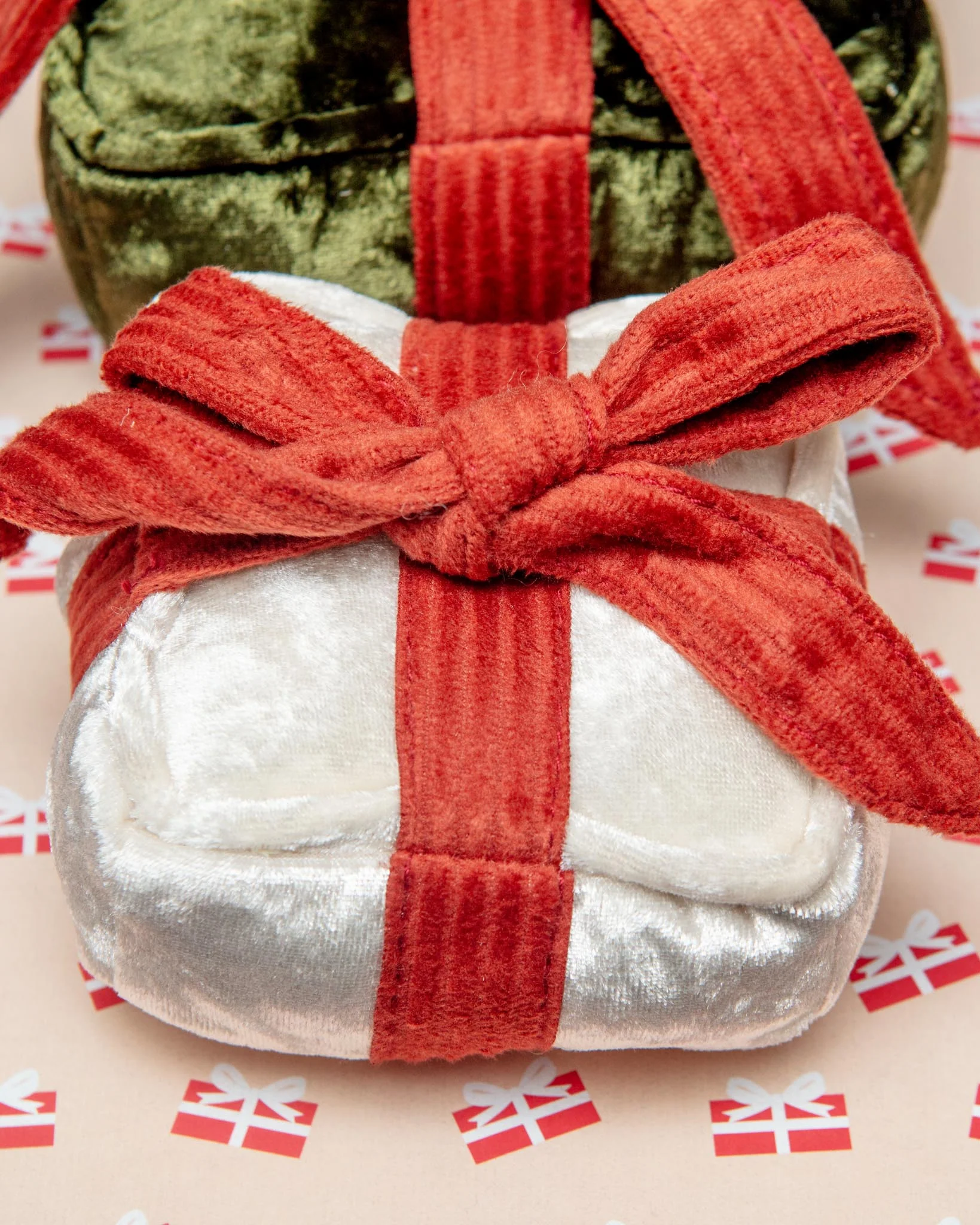 Holiday Box Christmas Squeaky Dog Toy - Image 4