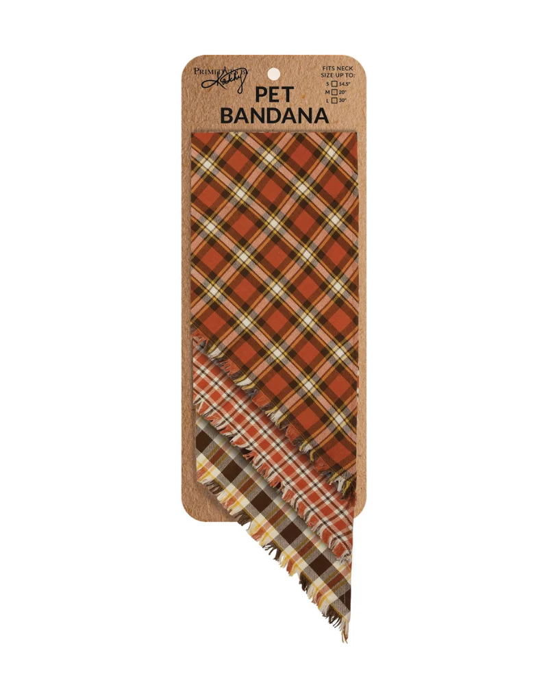 Fall Plaid Dog Banana Set (3-Pack) (FINAL SALE) - Image 7