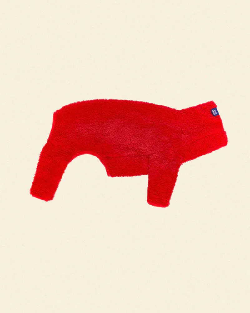 Hot Sauce Fleece Dog Onesie - Image 2