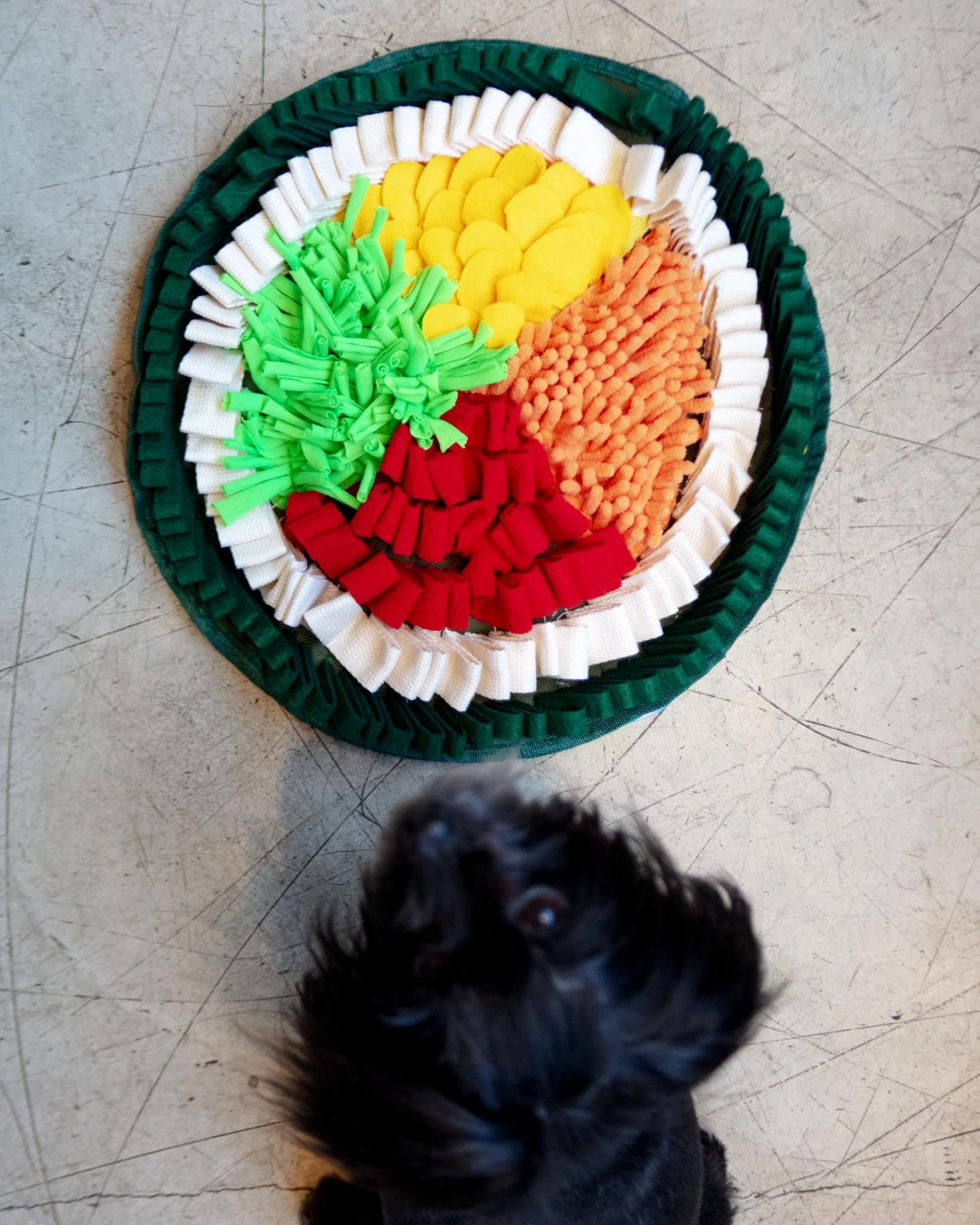 Hot Sushi Roll Interactive Snuffle Dog Toy
