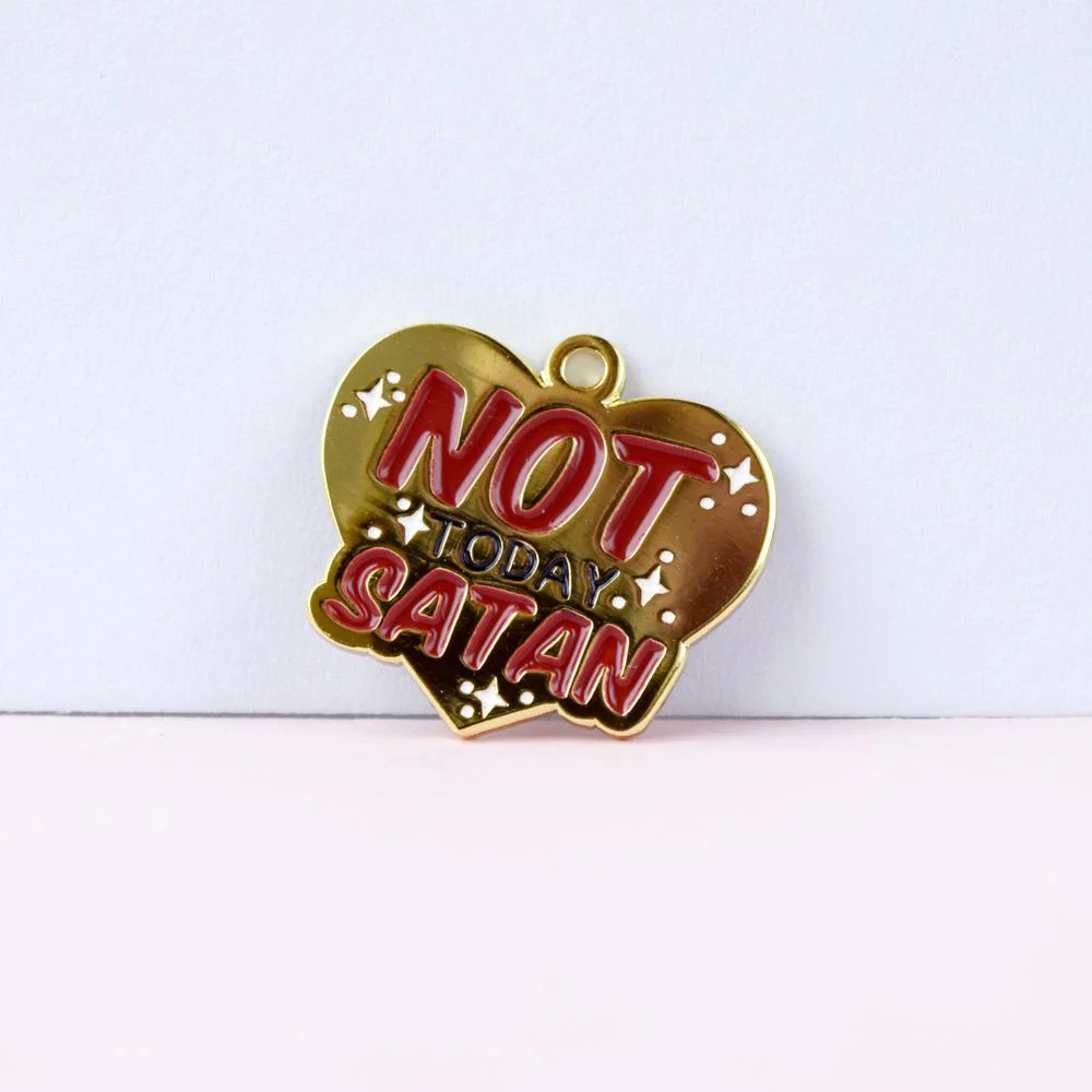 Not Today Satan Pet Charm (FINAL SALE) - Image 3