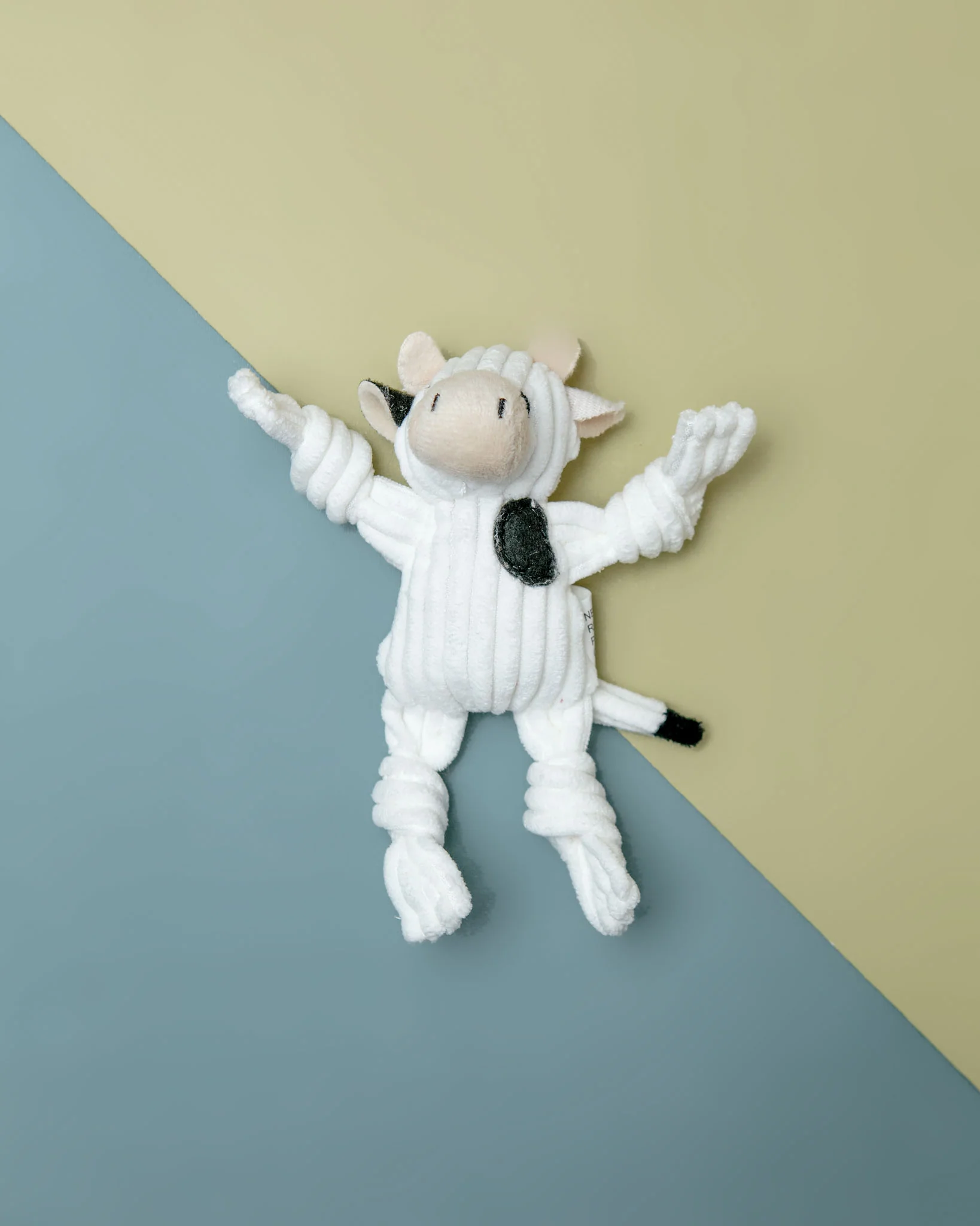 Cow Knottie Tiny Dog Plush Toy