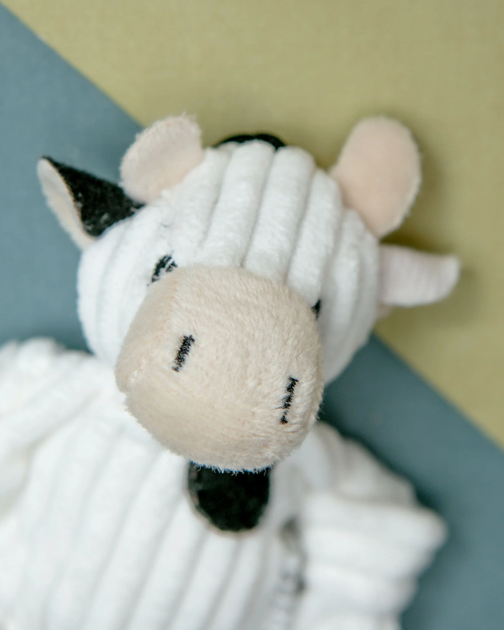 Cow Knottie Tiny Dog Plush Toy - Image 2