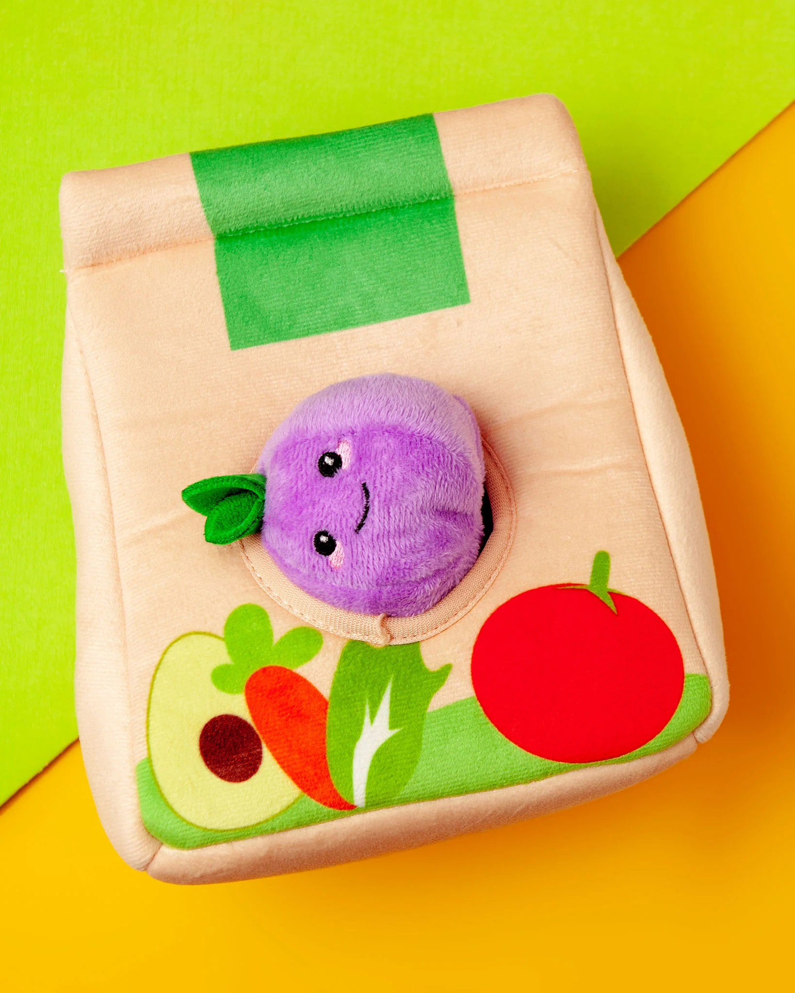 Going to Market Grocery Bag Interactive Dog Toy