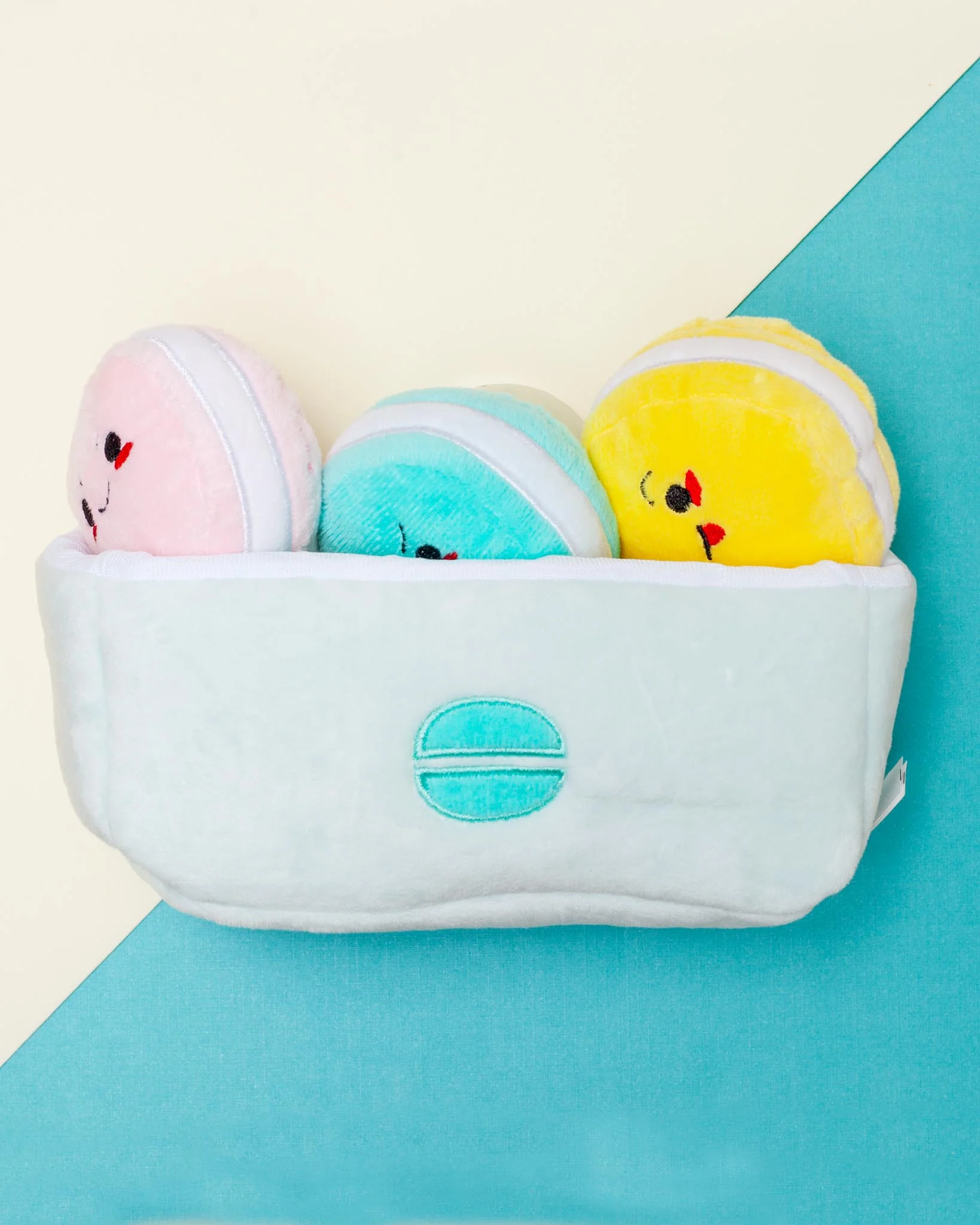 Pooch Macarons Squeaky Plush Dog Toy - Image 3