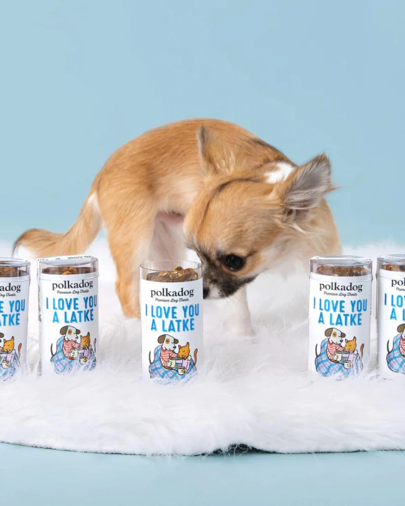 I Love You A Latke Soft & Chewy Holiday Dog Treats - Image 4