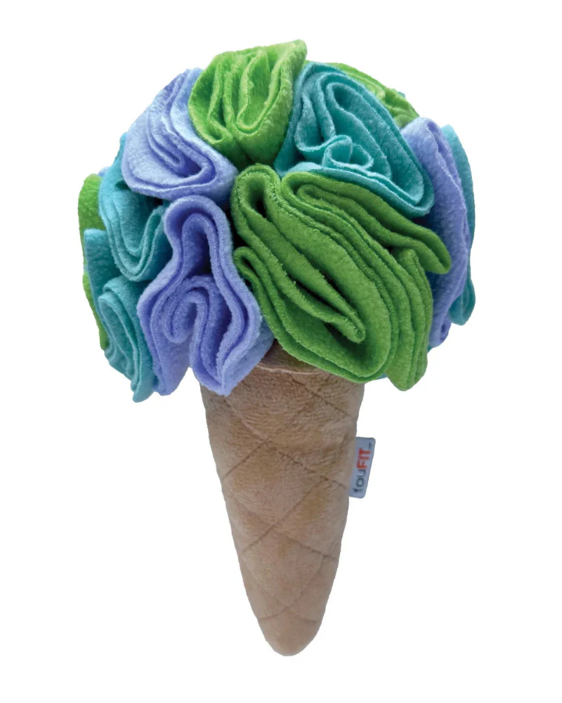 Ice Cream Snuffle Dog Toy (9") - Image 2