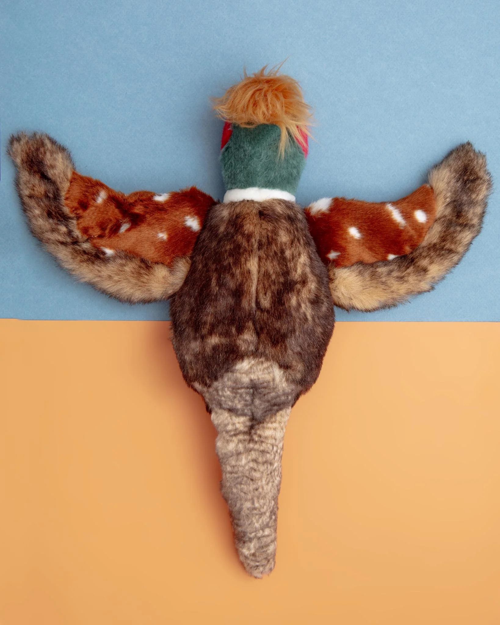 Ike Pheasant Squeaky Dog Plush Toy - Image 3