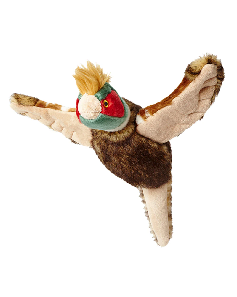 Ike Pheasant Squeaky Dog Plush Toy - Image 7