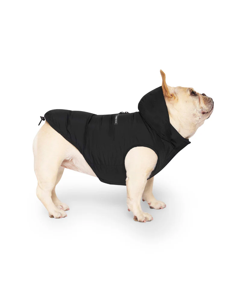 Insulated Waterproof Dog Puffer in Black (FINAL SALE) - Image 3
