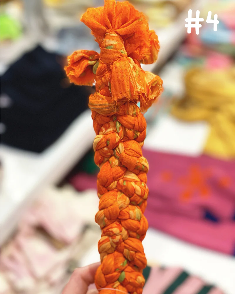 Ishivatva Braided Dog Tug Toy - Assorted (FINAL SALE) - Image 5