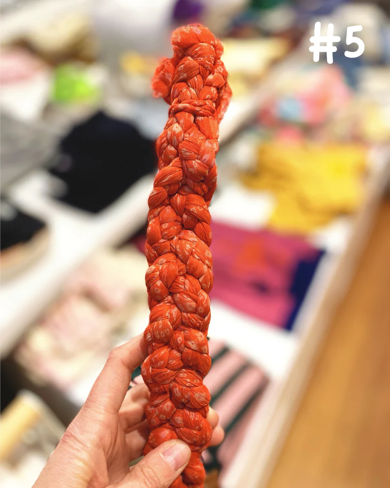 Ishivatva Braided Dog Tug Toy - Assorted (FINAL SALE) - Image 6