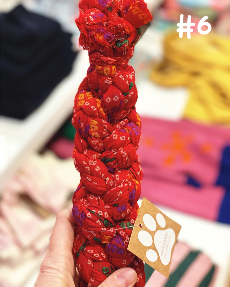 Ishivatva Braided Dog Tug Toy - Assorted (FINAL SALE) - Image 7