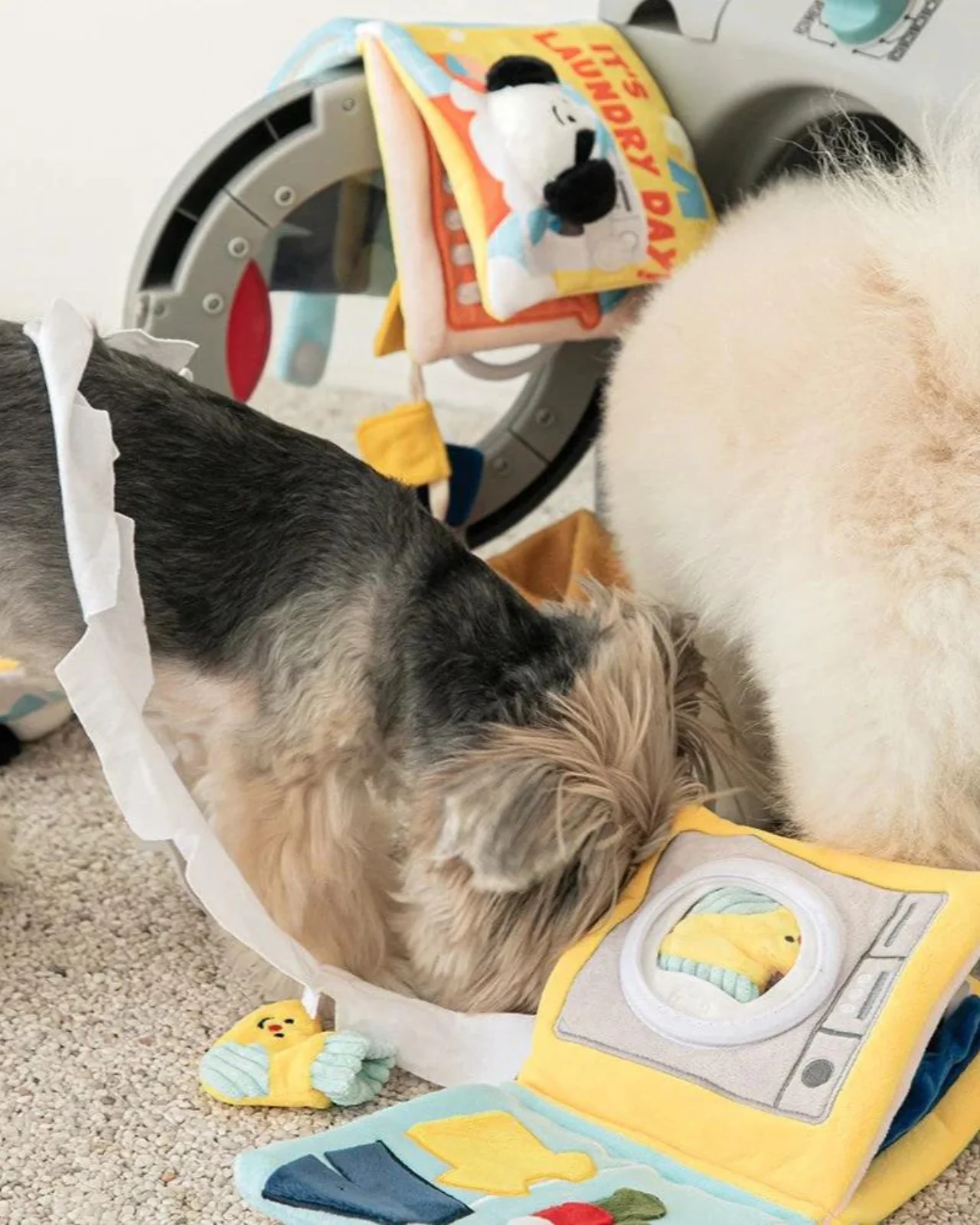 Laundry Day Nosework Dog Book Treat Toy - Image 3