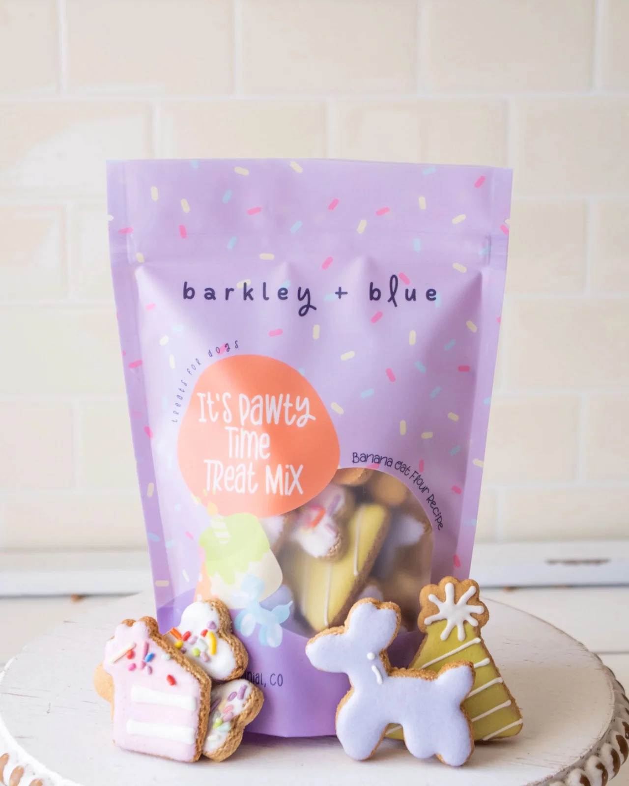 It's Pawty Time Birthday Dog Treats