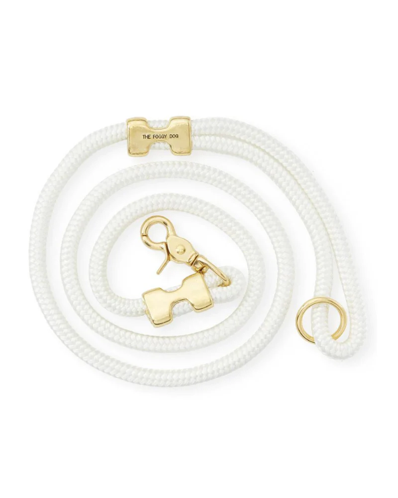 Ivory Marine Rope Dog Leash (Made in the USA) (FINAL SALE) - Image 2