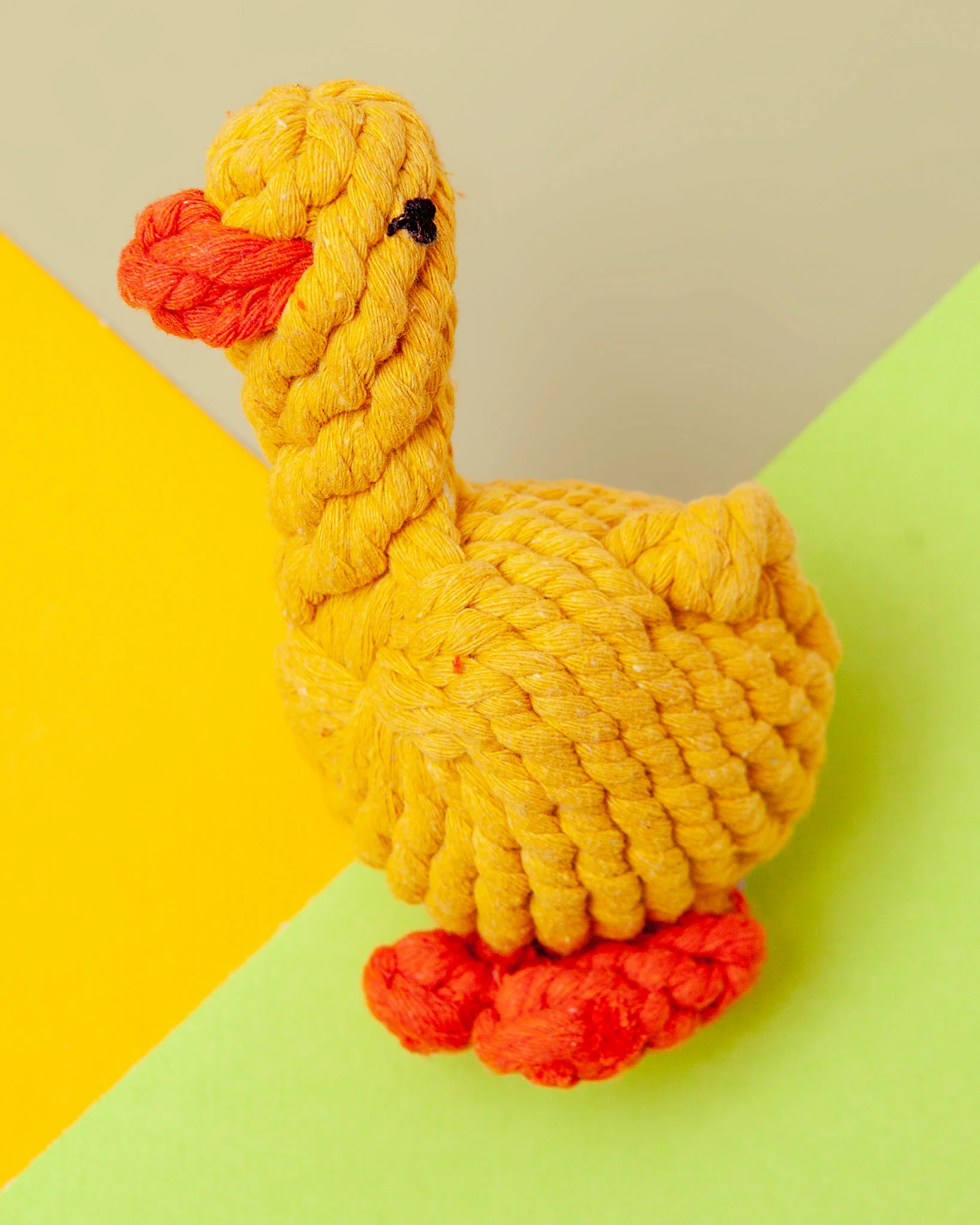 Daisy the Duck Rope Dog Toy
