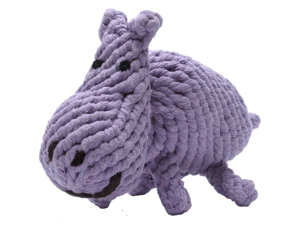 JAX & BONES | Hank the Hippo Rope Toy