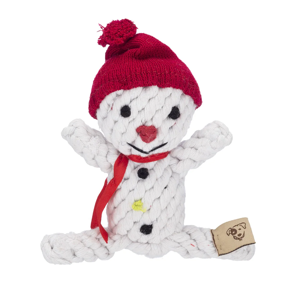 Snowman Rope Dog Toy - Image 4
