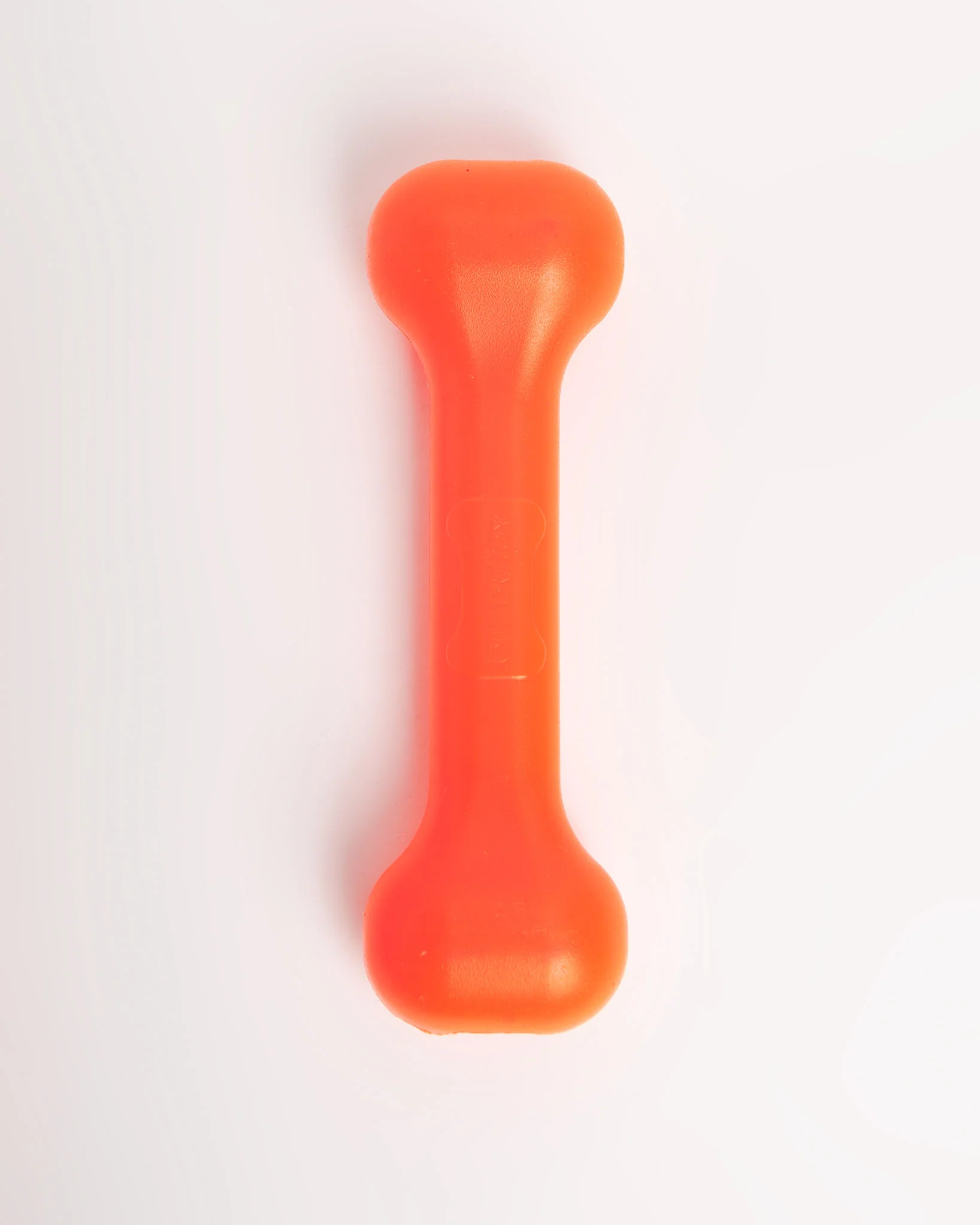 The Perfect Bone Dog Toy in Orange (Made in the USA) - Image 5