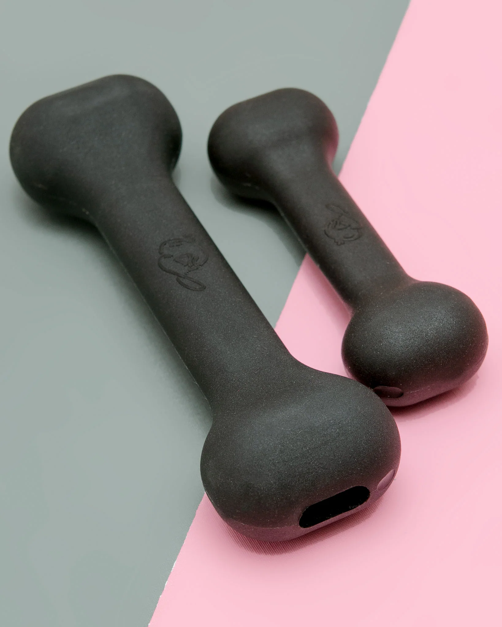 The Perfect Bone Dog Toy in Black (Made in the USA) - Image 2