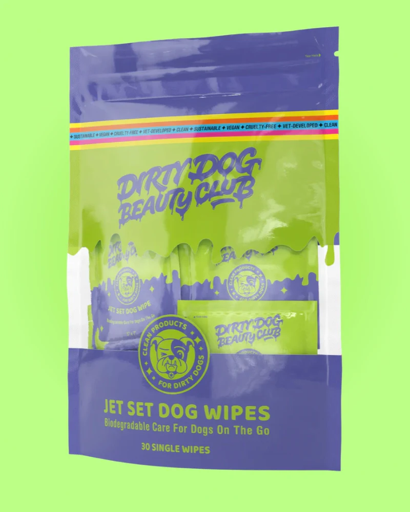 Jet Set Biodegradable Dog Wipes - Image 2