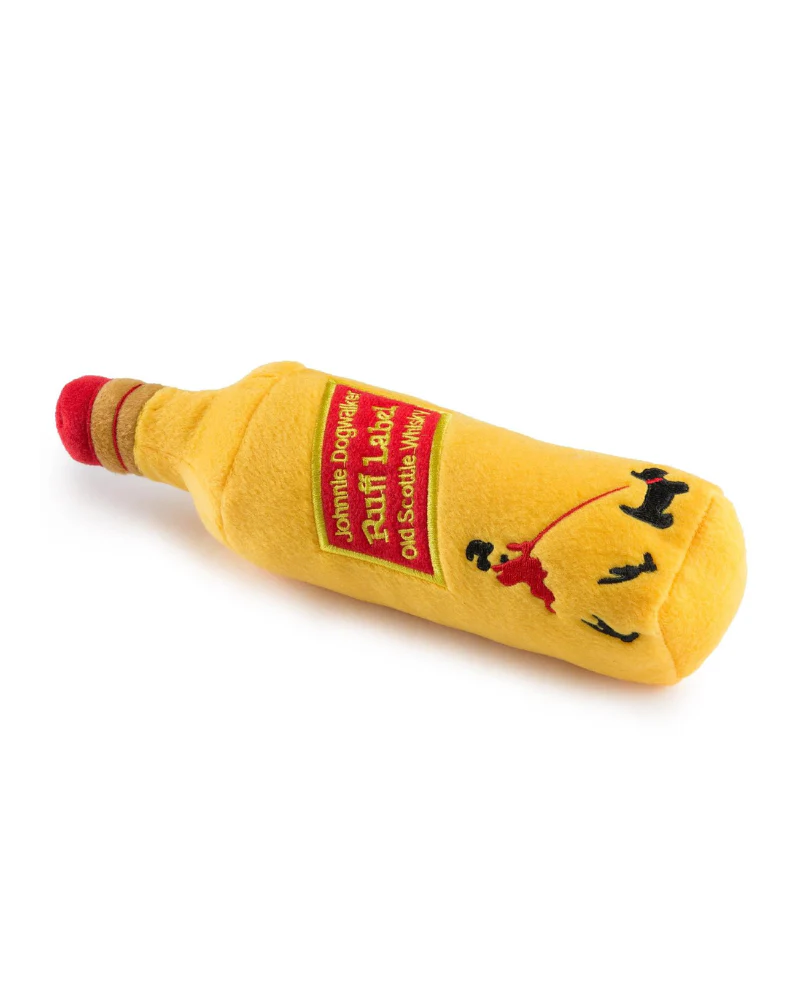 Johnnie Dogwalker Ruff Label Squeaky Plush Dog Toy - Image 3